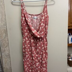 Hollister Pink Floral Dress